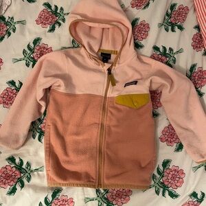 Kids Pink Patagonia Fleece